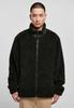 Демисезонная куртка Urban Classics Basic Sherpa Jacket schwarz