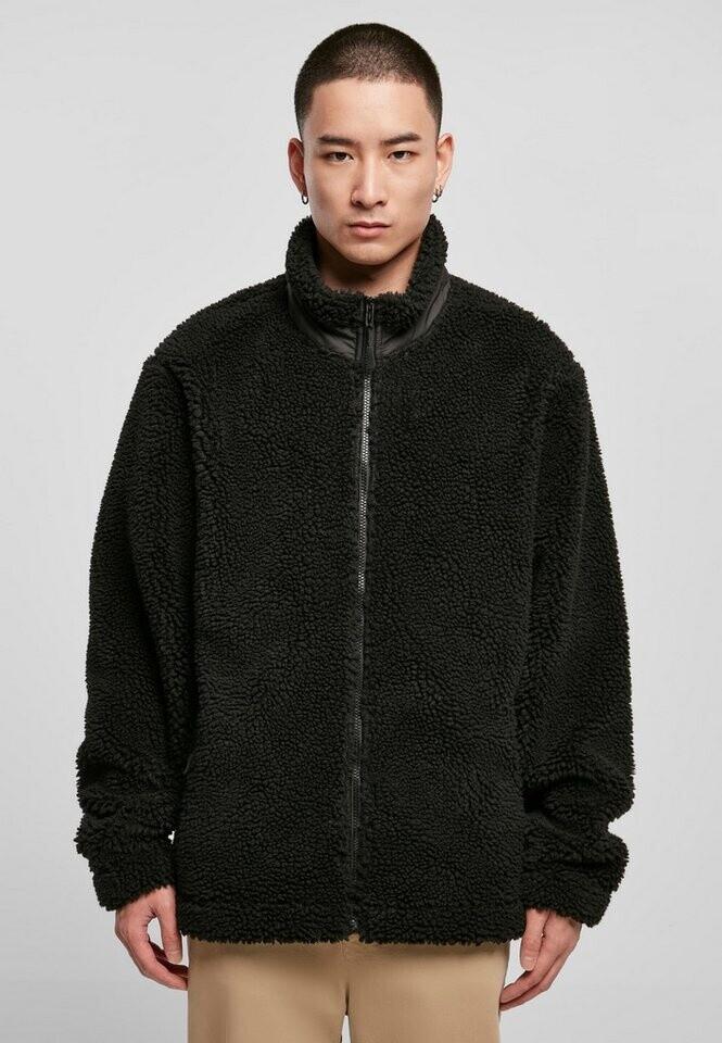 Демисезонная куртка Urban Classics Basic Sherpa Jacket schwarz