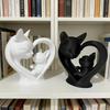 Love Mother Child Meow Statue Ornament, Parent Child Cat Sculpture, Cute Kitten Decoration, Ideal Gift for Cat Lovers