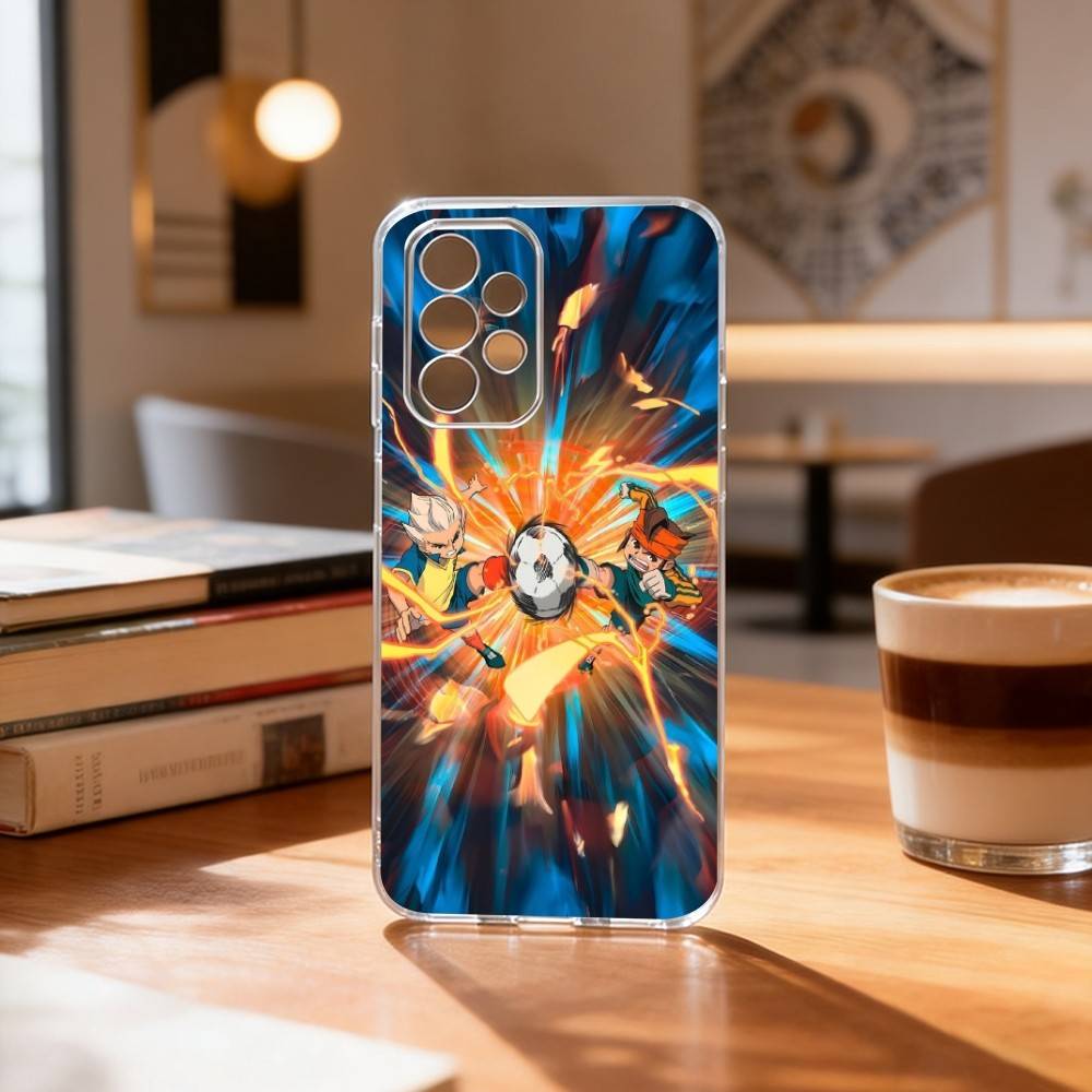 Inazumas Anime E-Eleven Phone Case For Samsung S25,S24,S21,S22,S23,S30,Ultra,S20,Plus,Fe Transparent Cover