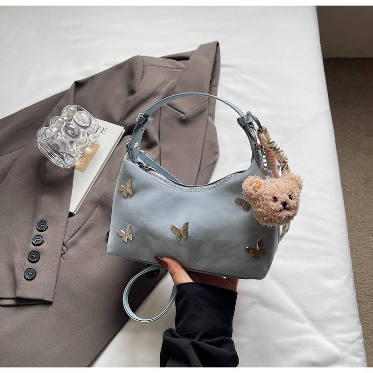 

High sense butterfly small bag women 2025 new fashion popular work commuter handbag shoulder messenger bag tide