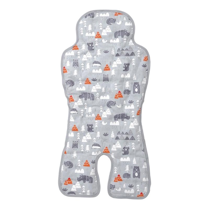 Infant Cooling Pad for Car Seats & Strollers Double  Sided Designs Strollers Cooling Cushions for Comfortable Summer Rides