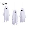 Haunted House Supplies 3Pcs Halloween Hanging Ghost Decorations, Spooky Flying with Scary Cute Decor Lanyard for House, Outdoor, Porch