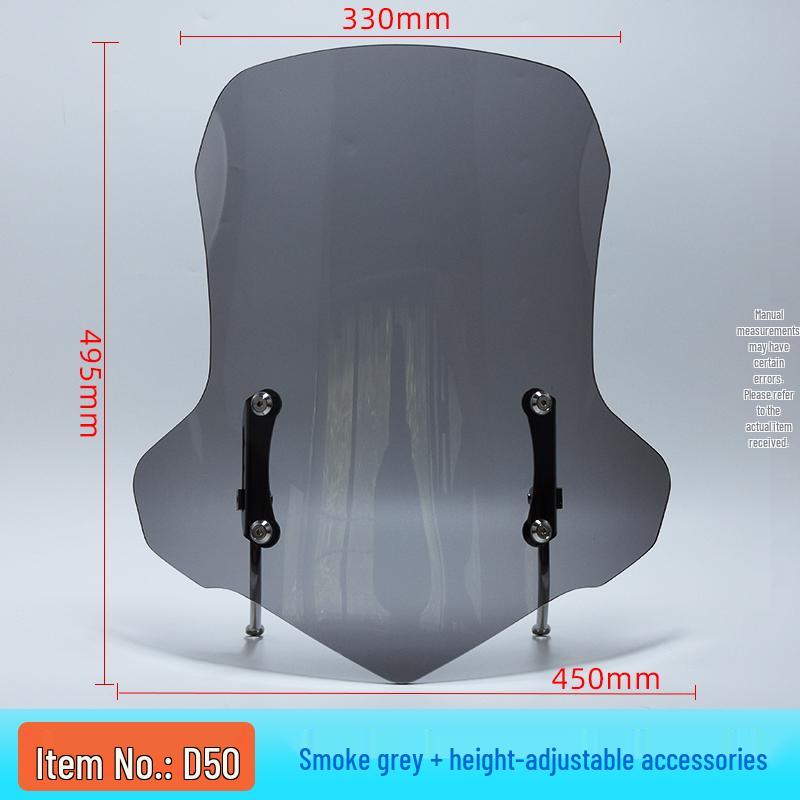 Front Windshield for Ninebot No. 9 Electric Scooter: Compatible with N and M Series