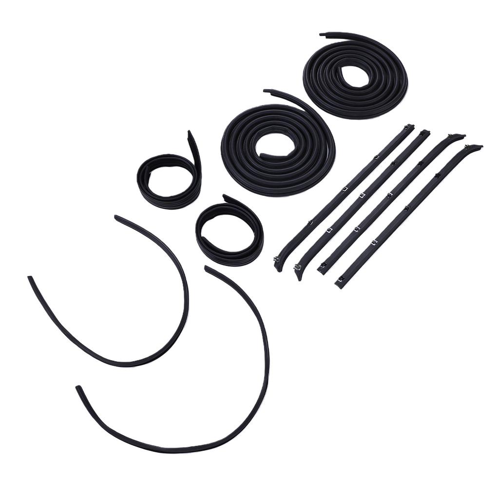 Weatherstrip Seal Kit KD1002 10A Rubber Door Window Weatherstrip Seal Kit Replacement for D W Series 1980 1993