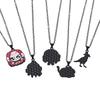 Demon Hunters Cartoon Character Pendant Necklace Jewelry Gift for Fans