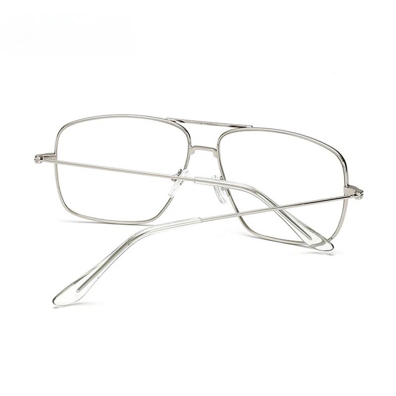 New Vintage Gold Metal Frame Eyeglasses Mens Womens Sun Eyeglasses Retro Square Optical Lens Eyewear Nerd Clear Lens Eyeglasses Oculos