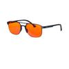 SHINU Blue Light Blocking Glasses Red Orange Lens for Better Sleep Gaming Husband Gift Double Bridge Men Eyewear