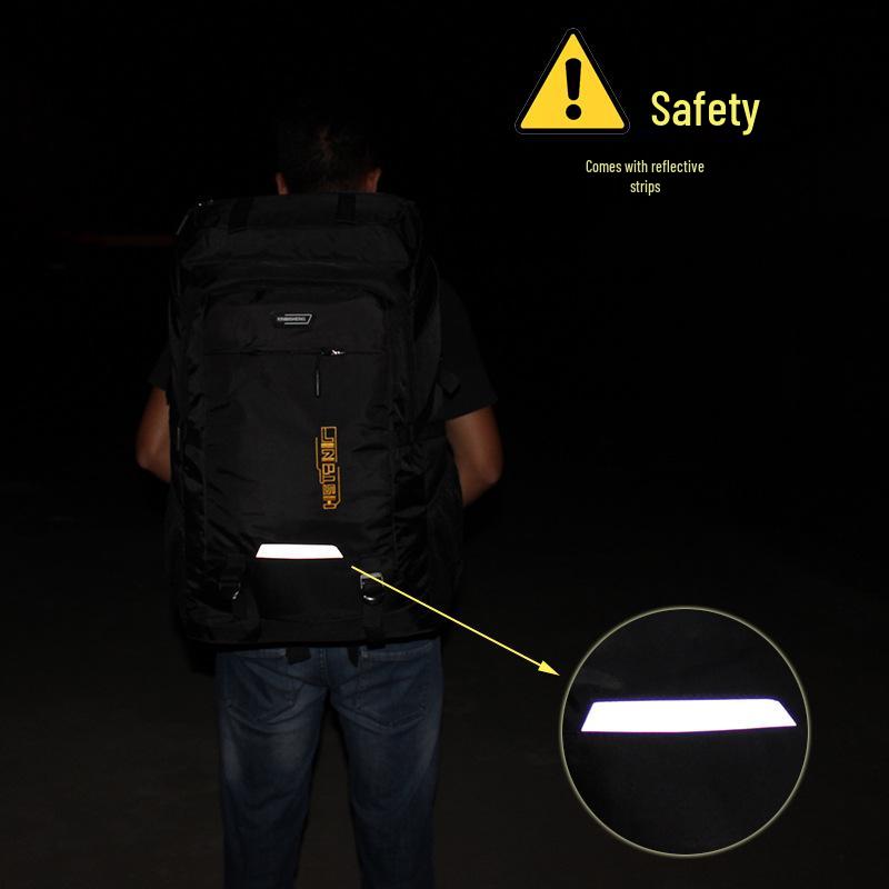 Xin Bisheng 80L Large Outdoor Hiking Backpack for Travel and Laptop Storage