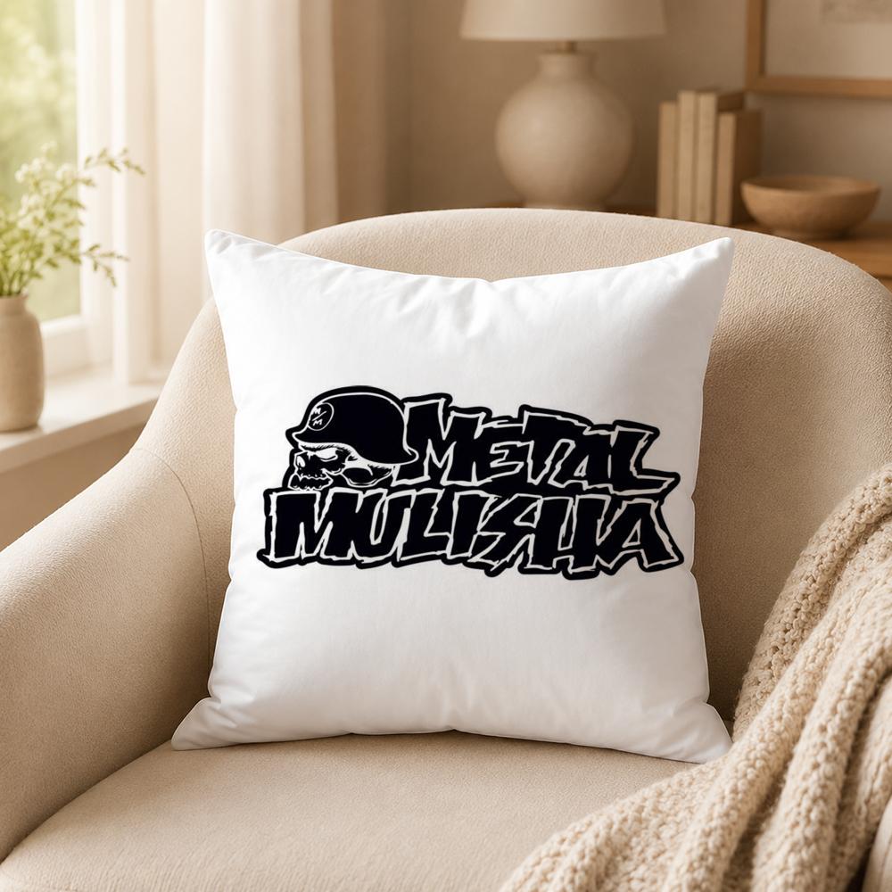 Fashion M-Metal MulishaS Cushion Cover Double-Sided Printed Pillow Cover Hypoallergenic Dust-Mite Proof