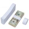 300 Pcs Cash Currency Straps Money Paper Bands Bill Wrappers Adhesive Money Bands Cash Organizers for Office Bank