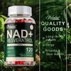 NAD+ Resveratrol Dietary Supplement Supports Cellular Energy, Anti-aging, and Skin Health. 120 Softgels.