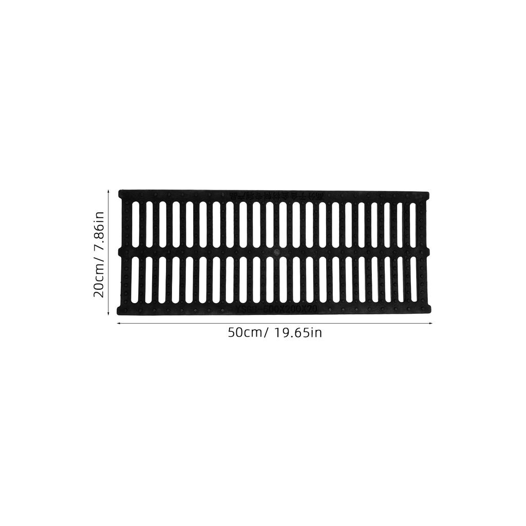 1PC Plastic Drain Grate Replaceable Sewer Cover Outdoor Drainage Drain Cover Sewer Channel Grid Grate
