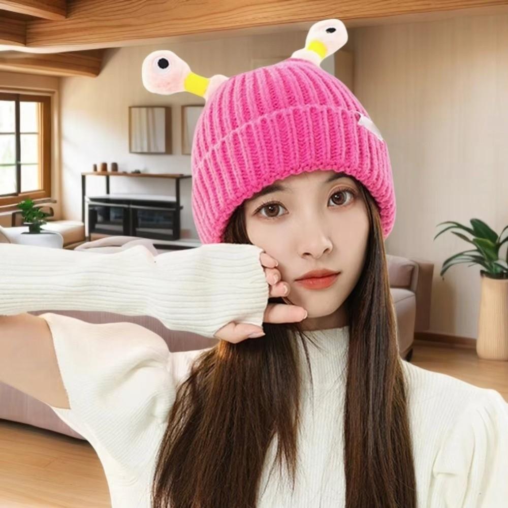 Wear Resistant LED Glowing Hat Solid Color Winter Hat New Knit Hat Chrismas Gifts