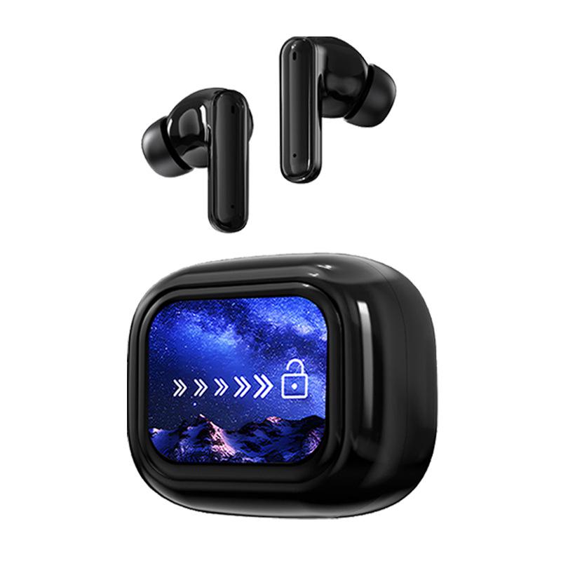 ANC+ENC Dual Noise Cancelling Wireless Bluetooth Headset with Color Touch Screen