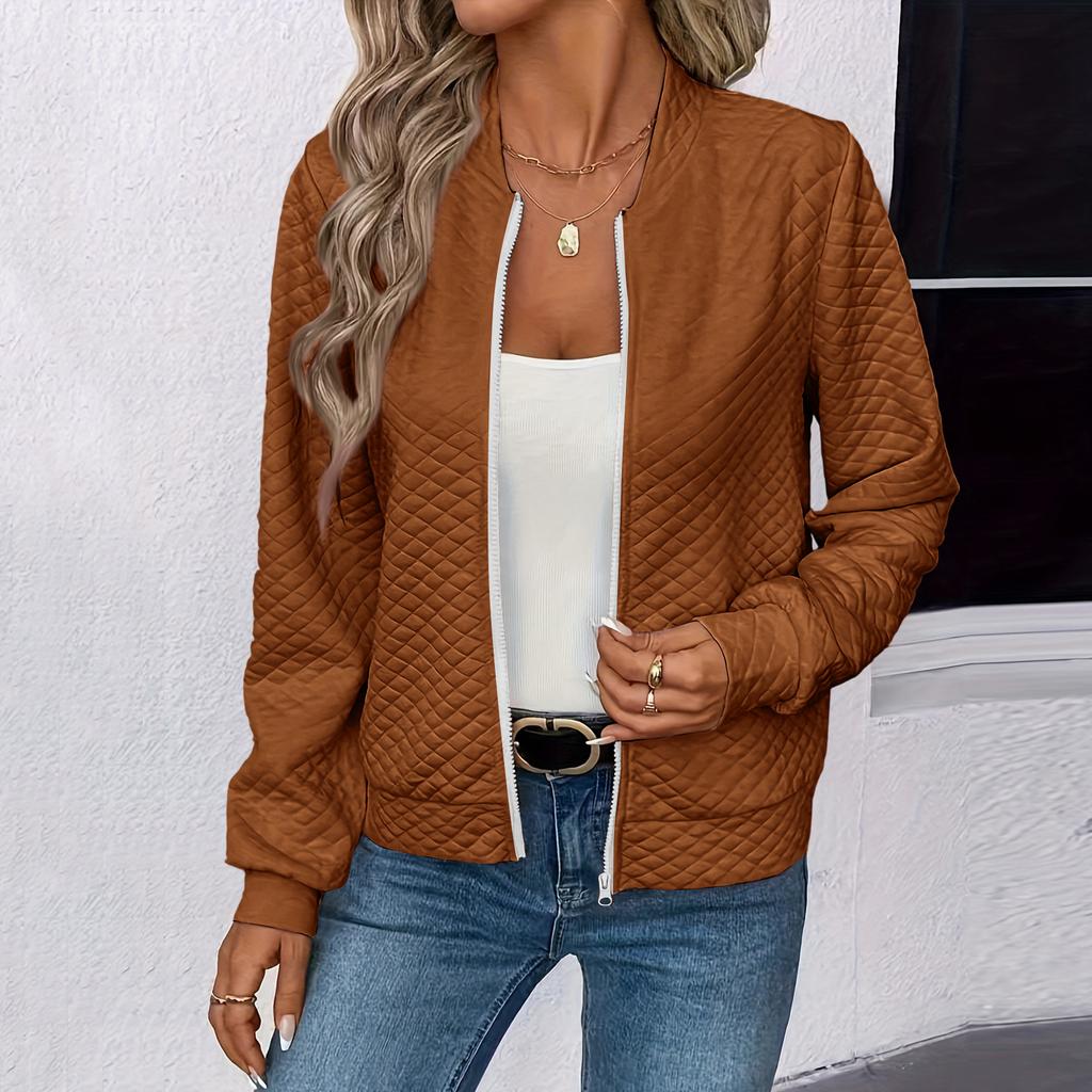 Womens Zip Up Jackets Dressy Long Sleeve Sweatshirt Button Down Jacket Fall Shirts With Pocket