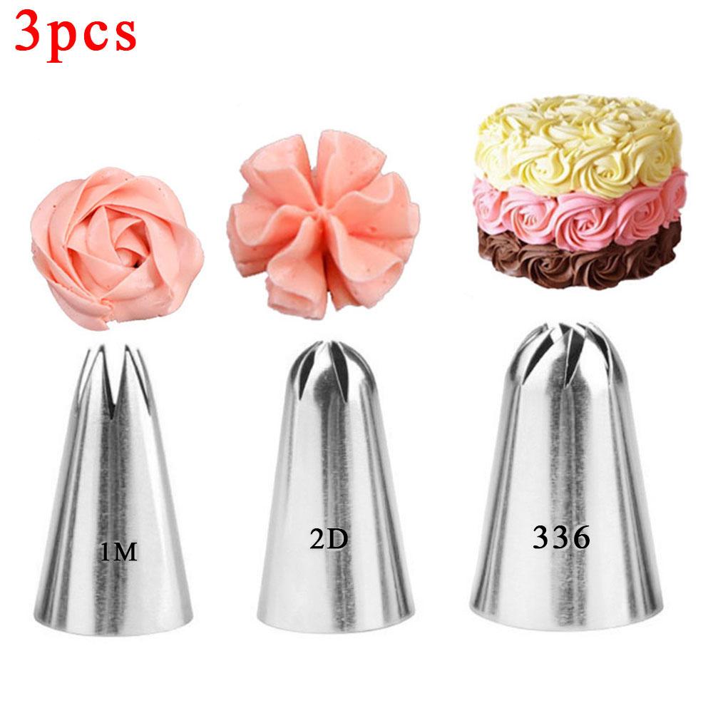 54 Styles Leaf Russian Tulip Icing Piping Nozzles Stainless Steel Flower Cream Pastry Tips Nozzles Cupcake Cake Decorating Tools