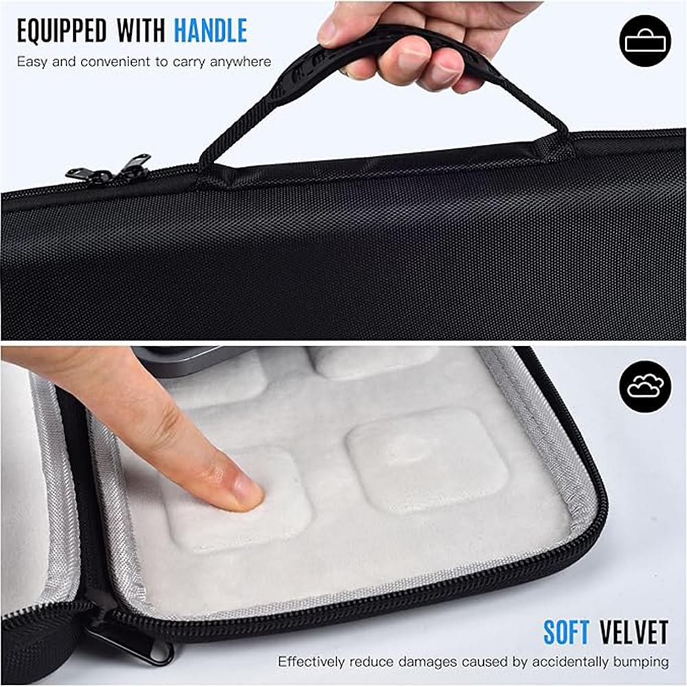 Protective Carrying Keyboard Case Splashproof Hard Storage Case Travel and Home Storage for Logitech MX Keys S Wireless Keyboard