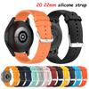 Cinturino Sportivo in Silicone da 20mm 22mm per Sostituzione Cinturini Orologi da Uomo e Donna Braccialetto Accessori Cinturino Traspirante Correa