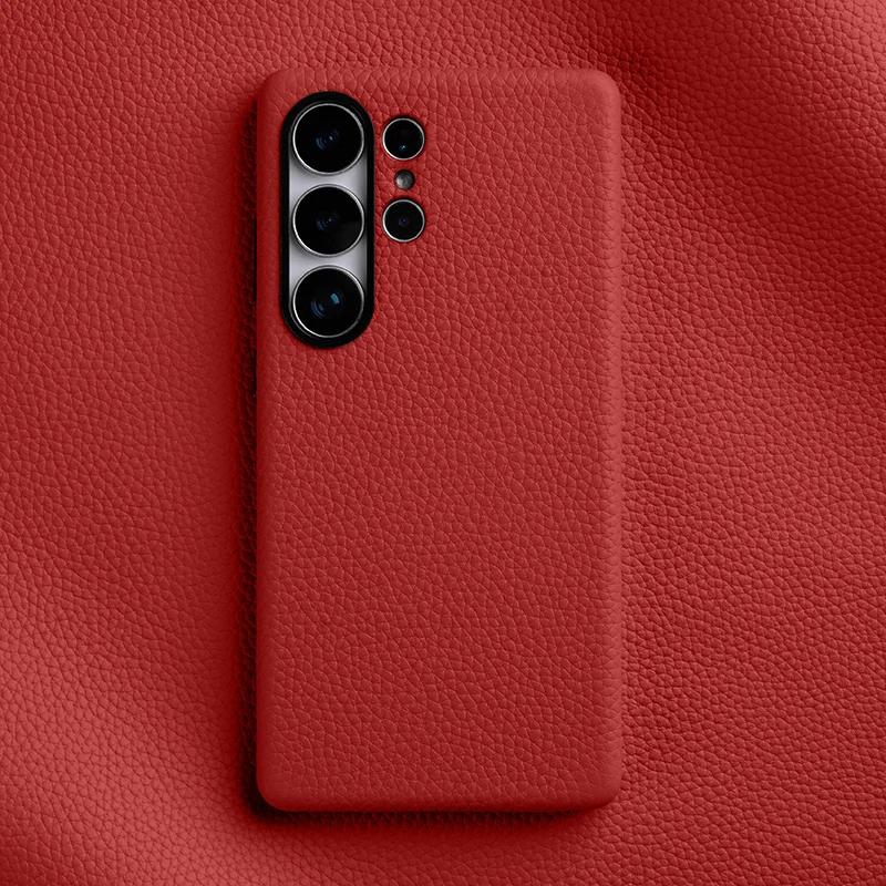 Originální kožené pouzdro Melkco pro Samsung Galaxy S26 S25 Ultra S26 Plus + Magnetický luxusní kryt Prémiová pouzdra na telefon pro S26 Ultra
