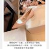 Huizhou women's shoes pointed Mary Jane shoes women's new flat-bottomed shallow mouth one-word single shoes