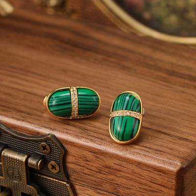 Dámské Náušnice Elegantní Vintage Geometrické Náušnice Lehký Luxusní Design Módní A Univerzální Specifický Design Denní Doplňky