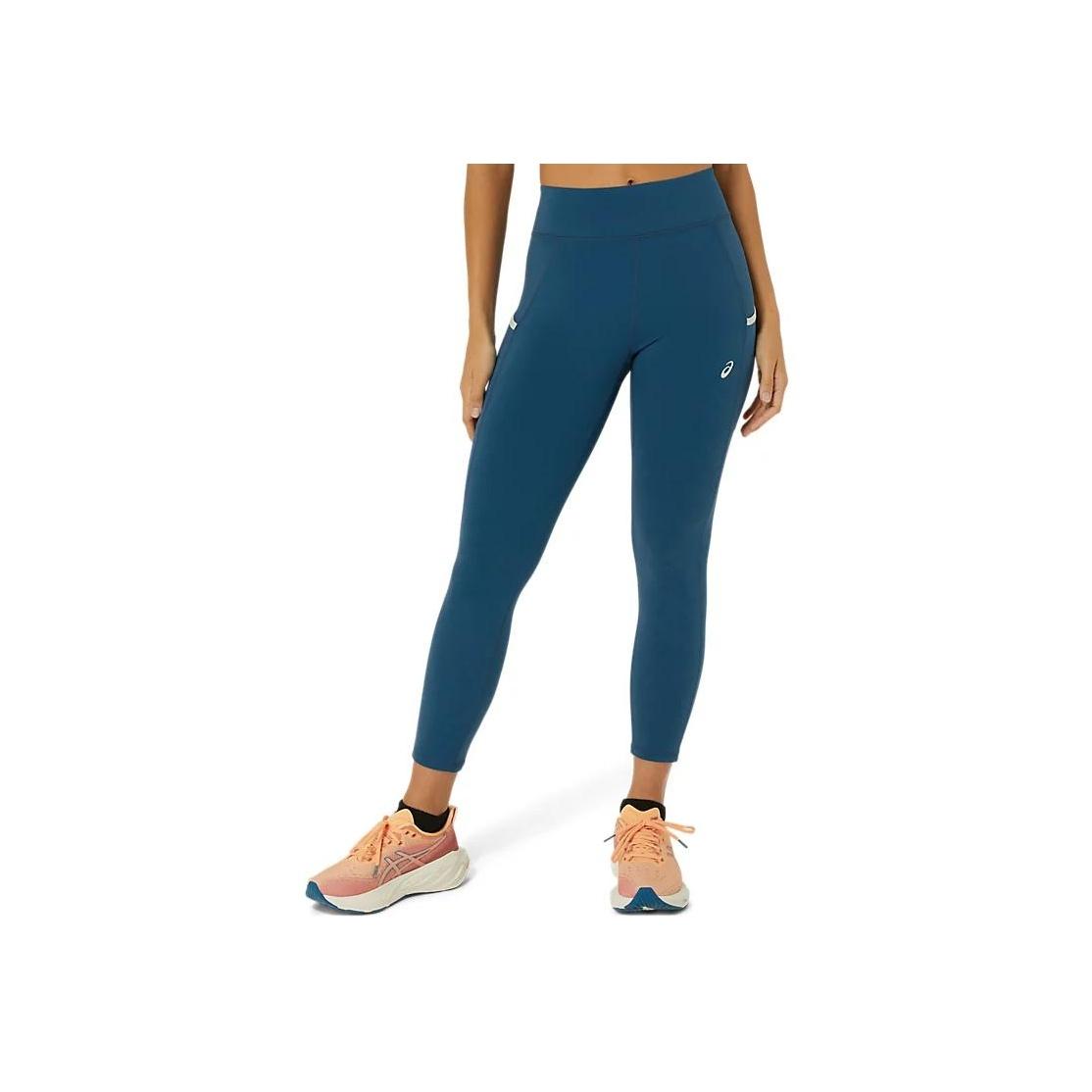 

New Asics NAGINO FLEX Sports Pants Women s Rich Marine Blue 2032D052-410 L