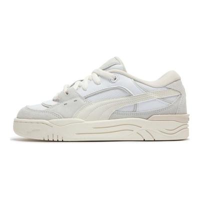 180 Round Toe Lace-Up Low-Top Sneakers Unisex Sneakers White Gray 389267-16