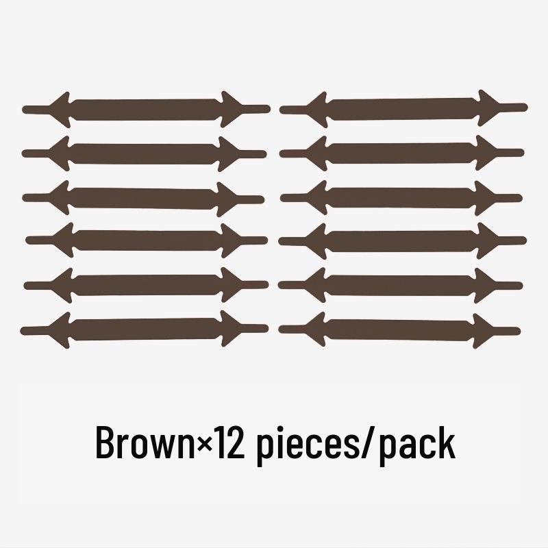 Silicone No-Tie Elastic Shoelaces for Casual Sneakers & Canvas Shoes