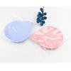 Disposable Clear Plastic Round Plates with Handle