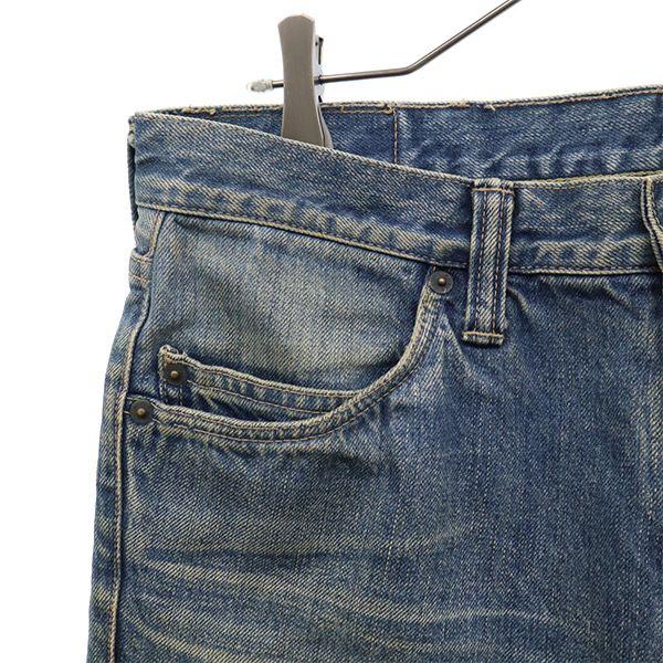 Blue Blue Made In Japan Logo Patch Straight Denim Pants W31 Blue Jeans Men's Used