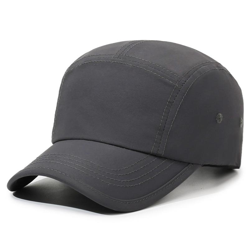 Summer Men's Quick-Drying Breathable Solid Color Baseball Cap Outdoor Sunscreen Cap