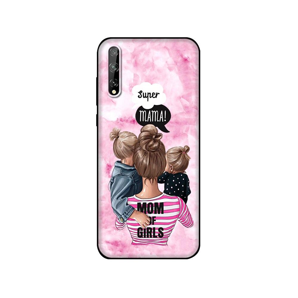 Für Huawei Y8P Hülle 6.3" Weiches Silikon Tpu Handyhülle Auf Huawei y8p 2020 Y 8P AQM-LX1 Rückseite huaweiy8p Bumper Funda schwarze tpu Hülle