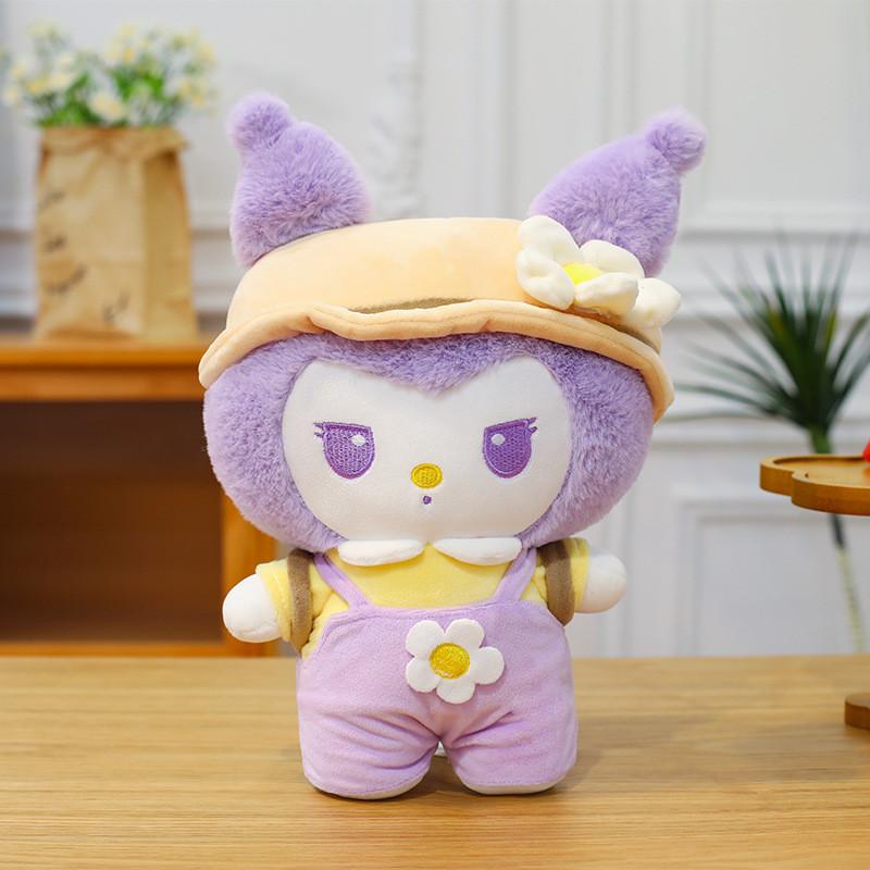 Sanrio Kuromi Hello Kitty My Melody Plush Toy For Gift And Collection Kuromi Spring,24cm