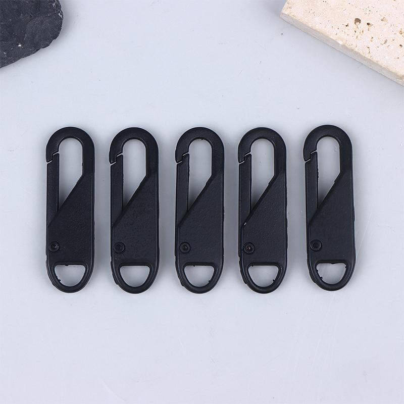 5/10/20Pcs Replacement Zipper Pulls Cord Extender/Zip Metal Pull For Backpacks Jackets Luggage Purses Handbags