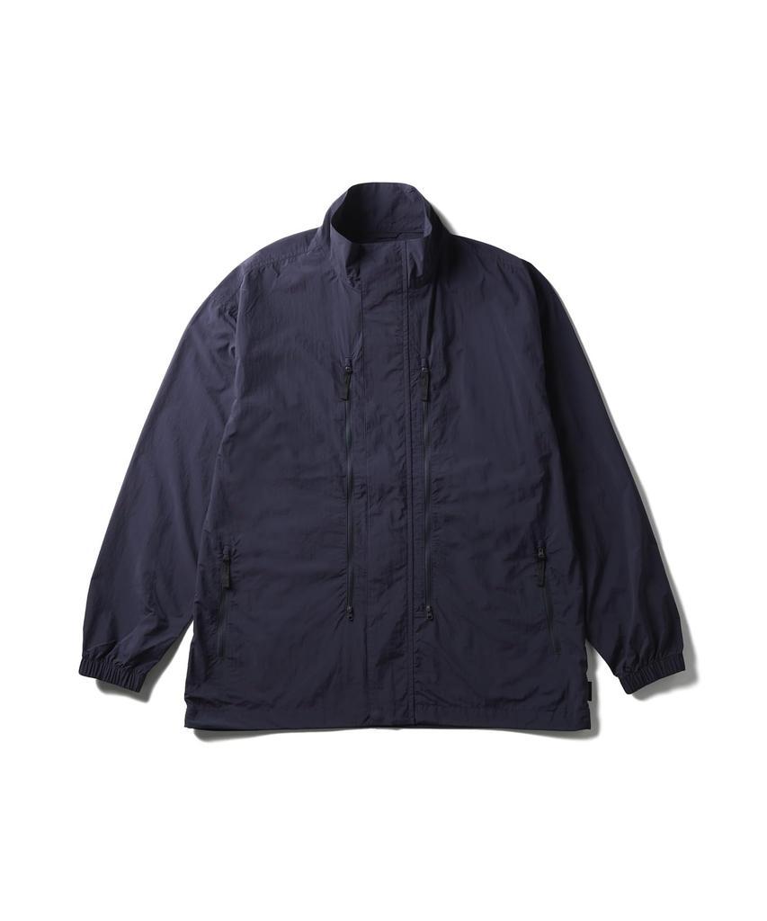 Snow Peak Nylon Tussah Utility Storage Jacket Outer Size L JK-25AU008, Jacket, Men's/Women's, Navy,