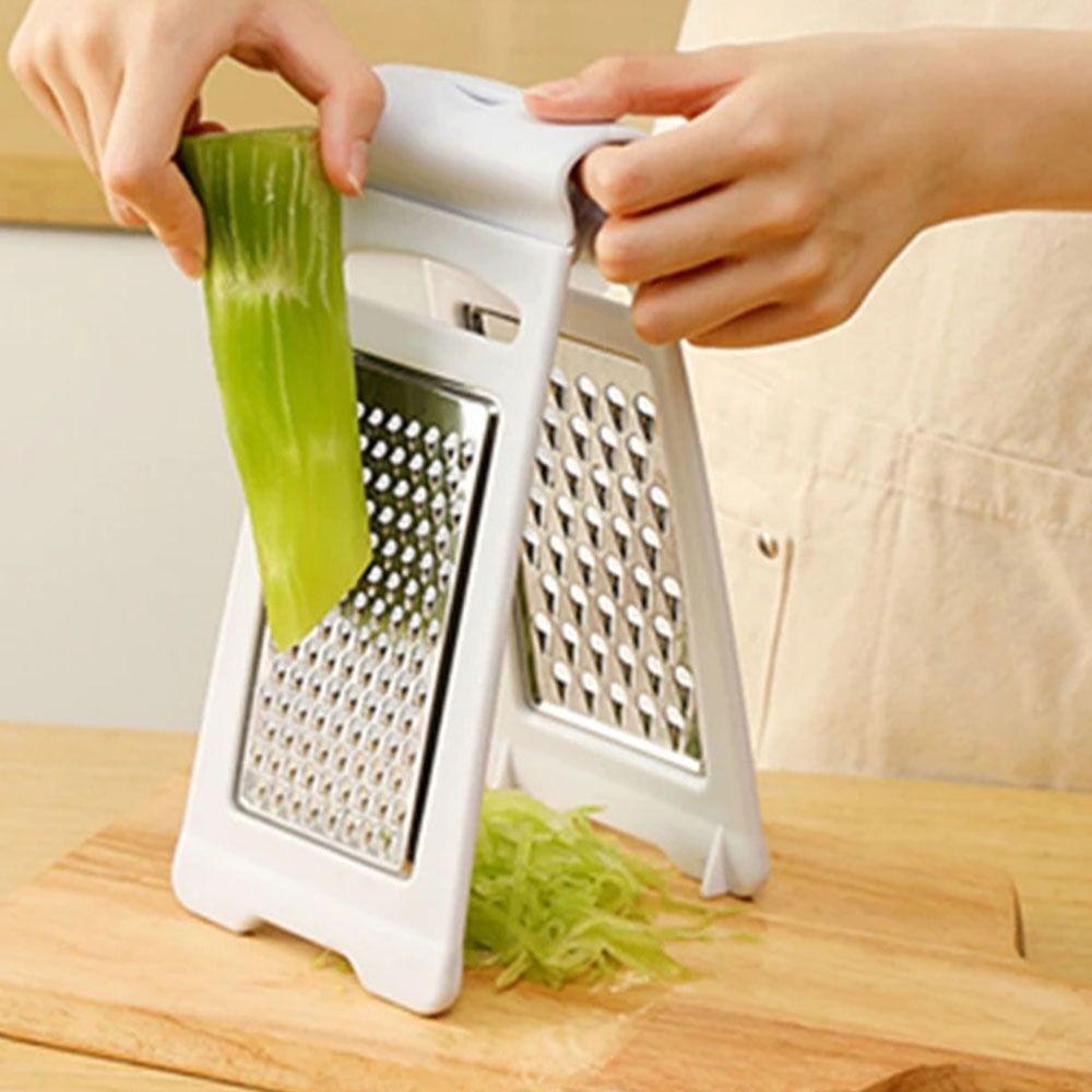 Double-sided Vegetable Grater Stainless Steel Carrot Cucumber Slicer Cheese Grater  Potato