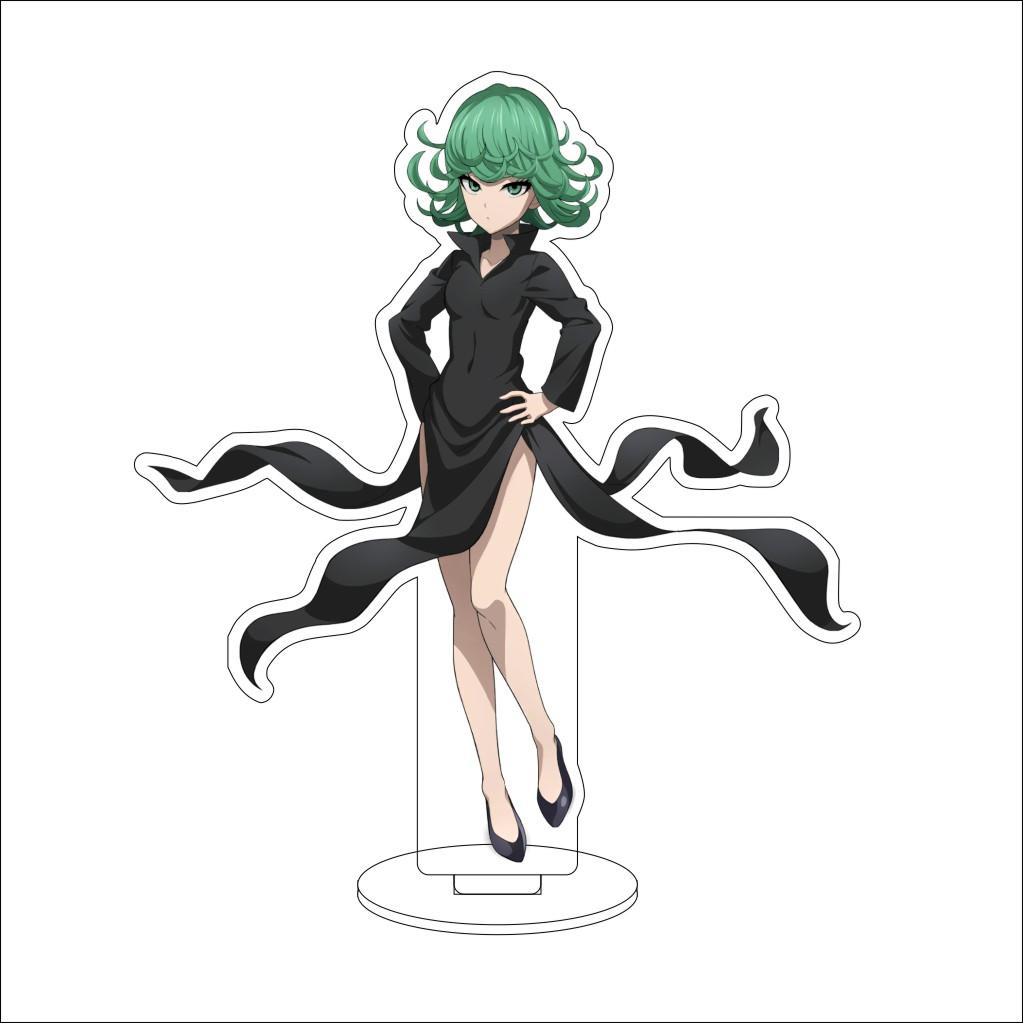 16CM Anime ONE PUNCH MAN  Acrylic Stand Ornaments  Saitama/Deep Sea King/Subterranean King Figure Stand Halloween Gifts