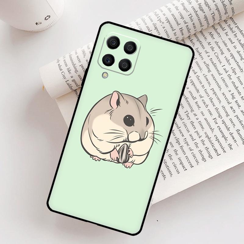 Hamster Art Case For Samsung Galaxy M12 M56 M06 M32 M52 M35 M55 M15 M11 M13 M14 M16 M36 M31 M53 M34 M54