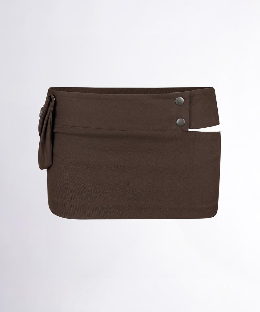SCULPTOR Waist Point Classic Skort Brown