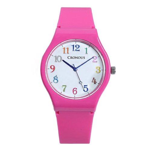 

[CHRONOS] CHRONOS Unisex Jelly Watch CRD557A-WTPK FREE