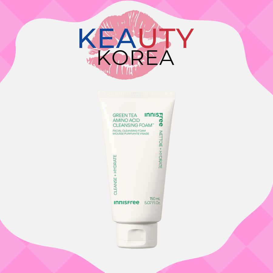 Innisfree Green Tea Amino Acid Cleansing Foam, 150ml