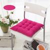 Thickened Solid Color Cushion Students Office Chair Pad Soft Computer Seat Pads Tatami Living Room Square Stool Cushions Mats