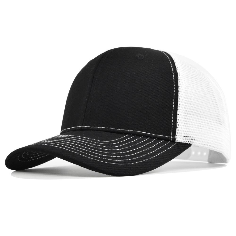High Quality Mesh Breathable Baseball Cap For Men Women Adjustable Running Outdoor Sport Sun Protection Hat Snapback Trucker Hat