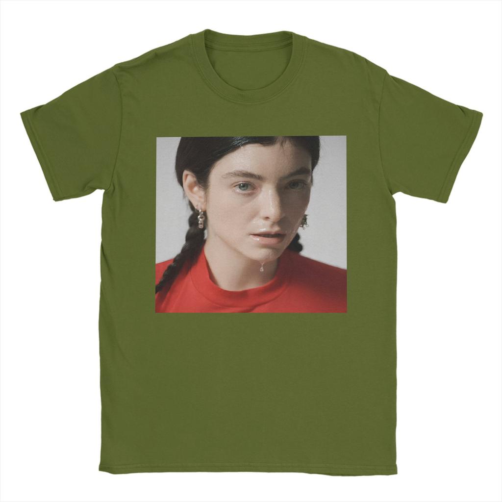 Lorde What Was That T-Shirts for Men  Cool Cotton Tees Crewneck Short Sleeve T Shirt Plus Size Clothes