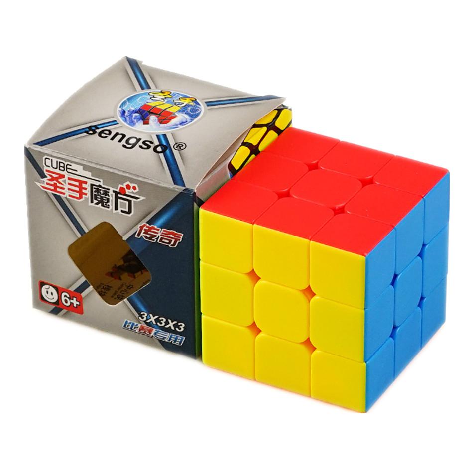 Shengshou Legend S 3x3x3 Balck Stickerless Magic Cube Professional 3x3 2x2 Speed Cubes Puzzles 2x2x2 Speedcube Educational Toys