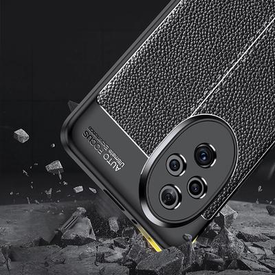 For Honor 200 Pro 5G Case Litchi Texture Flexible TPU Slim Phone Cover