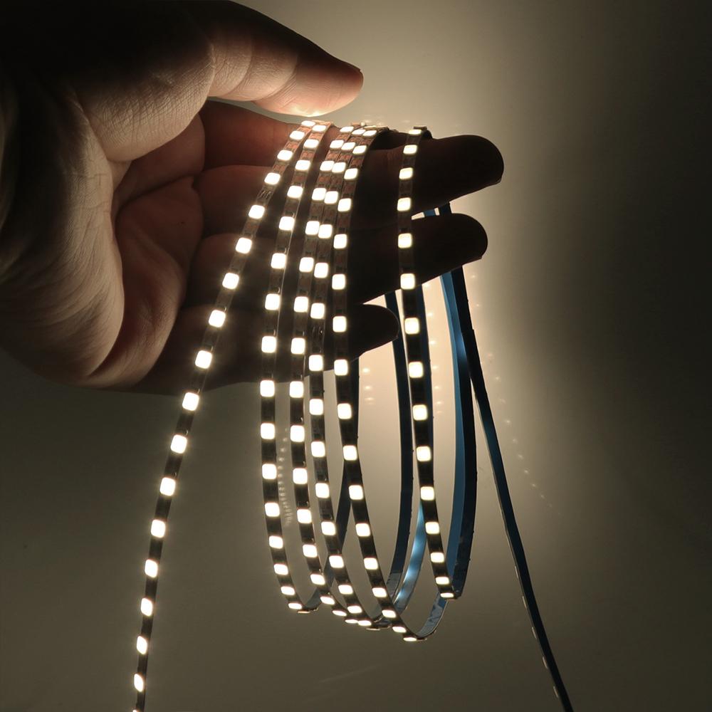 3mm Width LED Strip Light DC 5V Flexible LED Tape 2835 120leds/m LED Ribbon with Adhesive Backlight Advertising Lighting