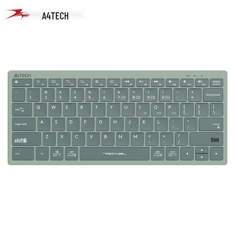 

A4TECH FBX51C 78-Key Slim Wireless Bluetooth Keyboard