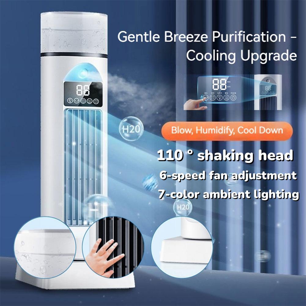 Portable Tower Fan with 6 Wind Speed